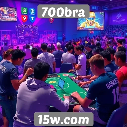 A comunidade de jogadores no 700bra